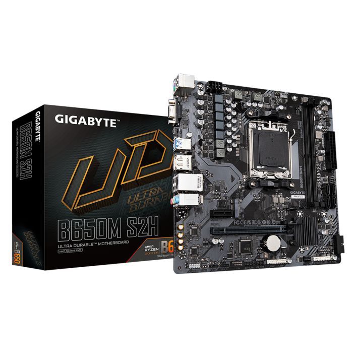 Материнская плата GIGABYTE B650M S2 (B650M S2H) изображение 2
