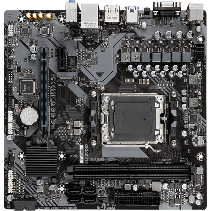 Материнская плата GIGABYTE B650M S2 (B650M S2H) изображение 4