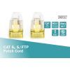 Патч-корд 15м, CAT 6a S-FTP, AWG 26/7, Cu, LSZH, grey Digitus (DK-1644-A-150) изображение 5