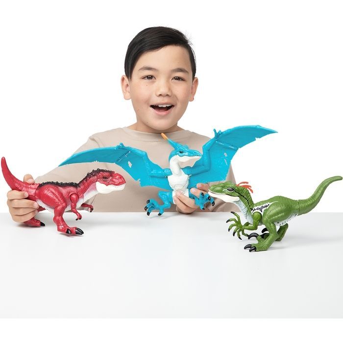 Интерактивная игрушка Pets & Robo Alive серии Dino Action - Раптор (7172) изображение 6