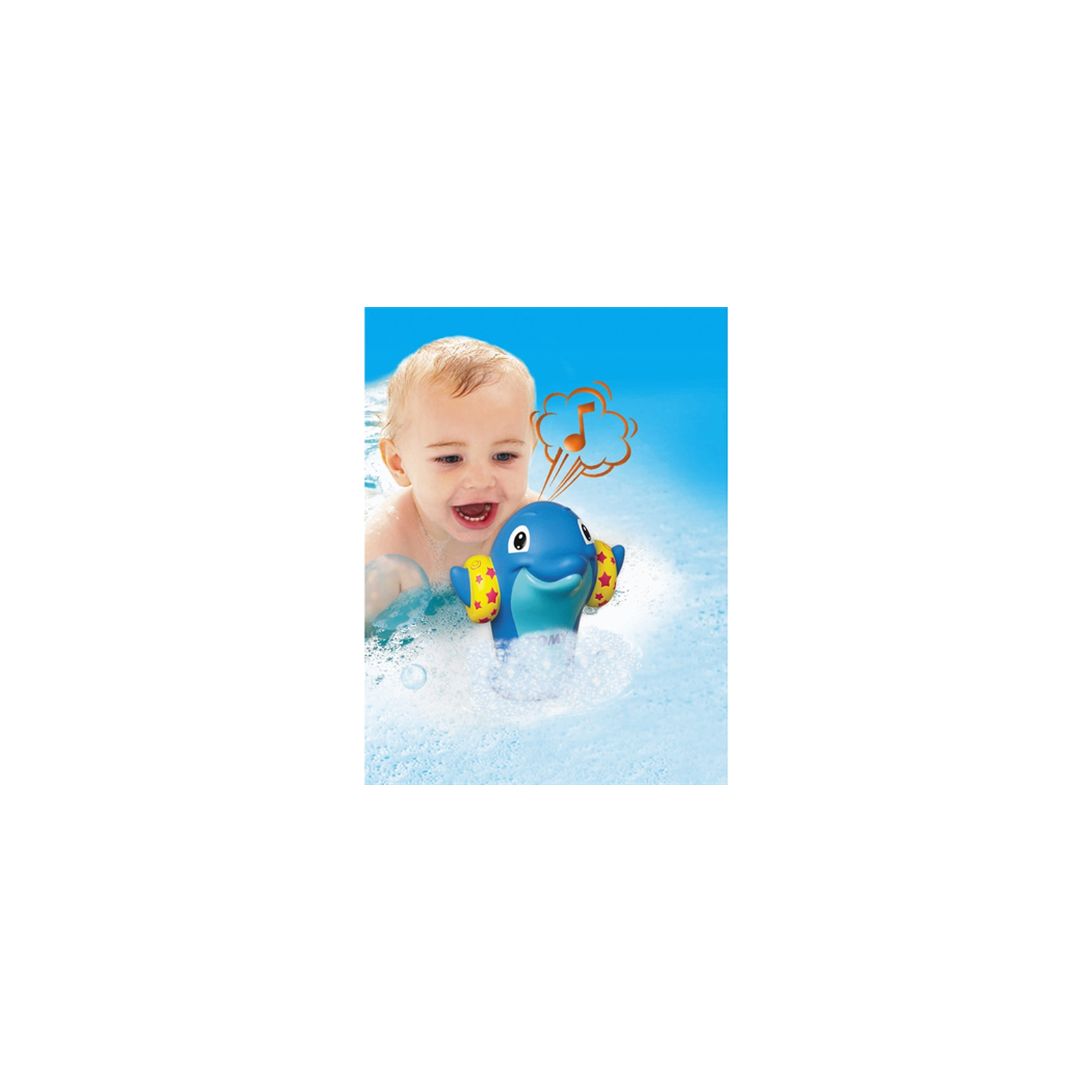 Іграшка для ванної Toomies Дельфін-пискавка (E72359) зображення 3