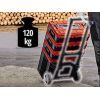 Ящик для инструментов Einhell E-Case L с колесами, до 120кг, колеса 15см (4540014) изображение 4