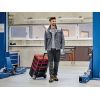 Ящик для инструментов Einhell E-Case L с колесами, до 120кг, колеса 15см (4540014) изображение 7