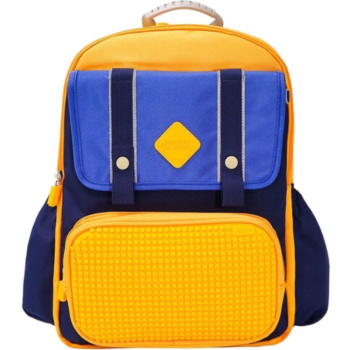 Рюкзак шкільний Upixel Dreamer Space School Bag - Синьо-жовтий (U23-X01-B)