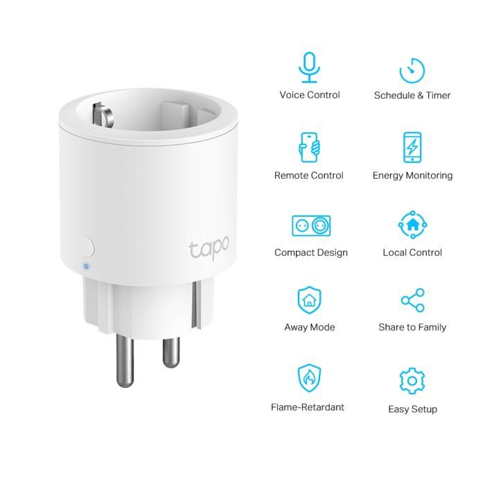 Умная розетка TP-Link Tapo P115 (1-pack) (Tapo P115(1-pack)) изображение 2