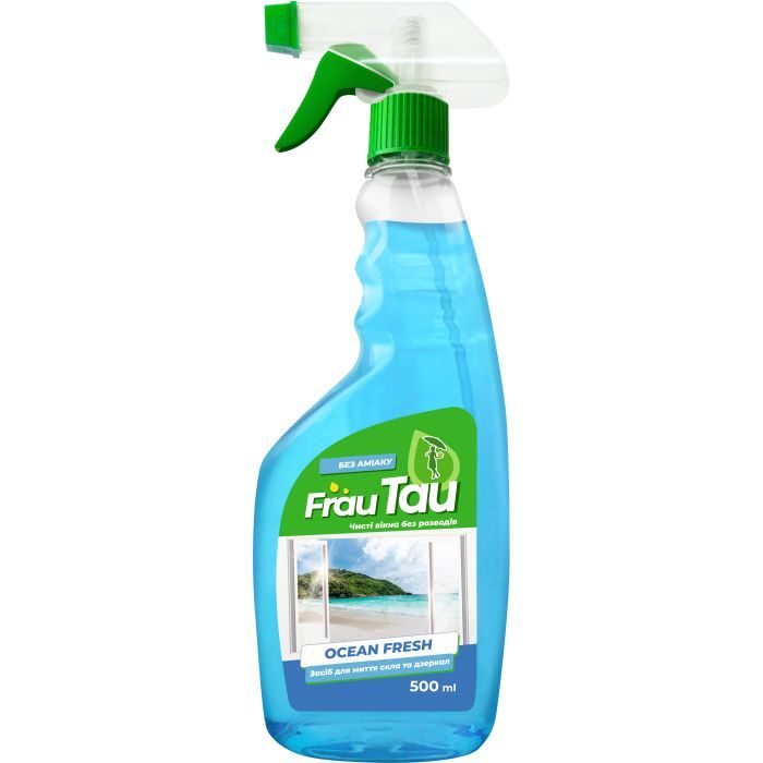Средство для мытья стекла Frau Tau Ocean Fresh 500 мл (4820263231241)