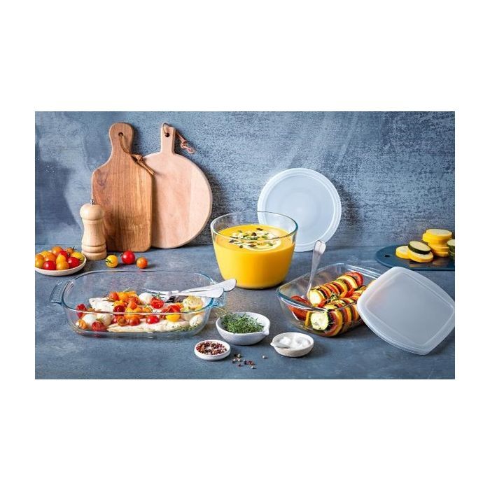 Форма для випікання Pyrex Daily прямокутна 35 х 23 х 6 см 2.7 л (231B000/3646) зображення 3