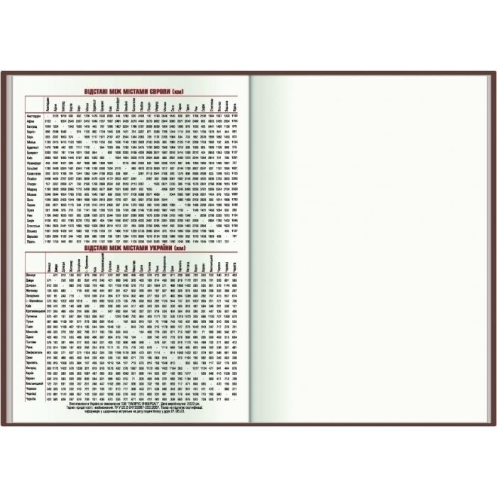 Тижневик Economix датований 2024 SATIN помаранчевий, А5 (E21612-06) зображення 7