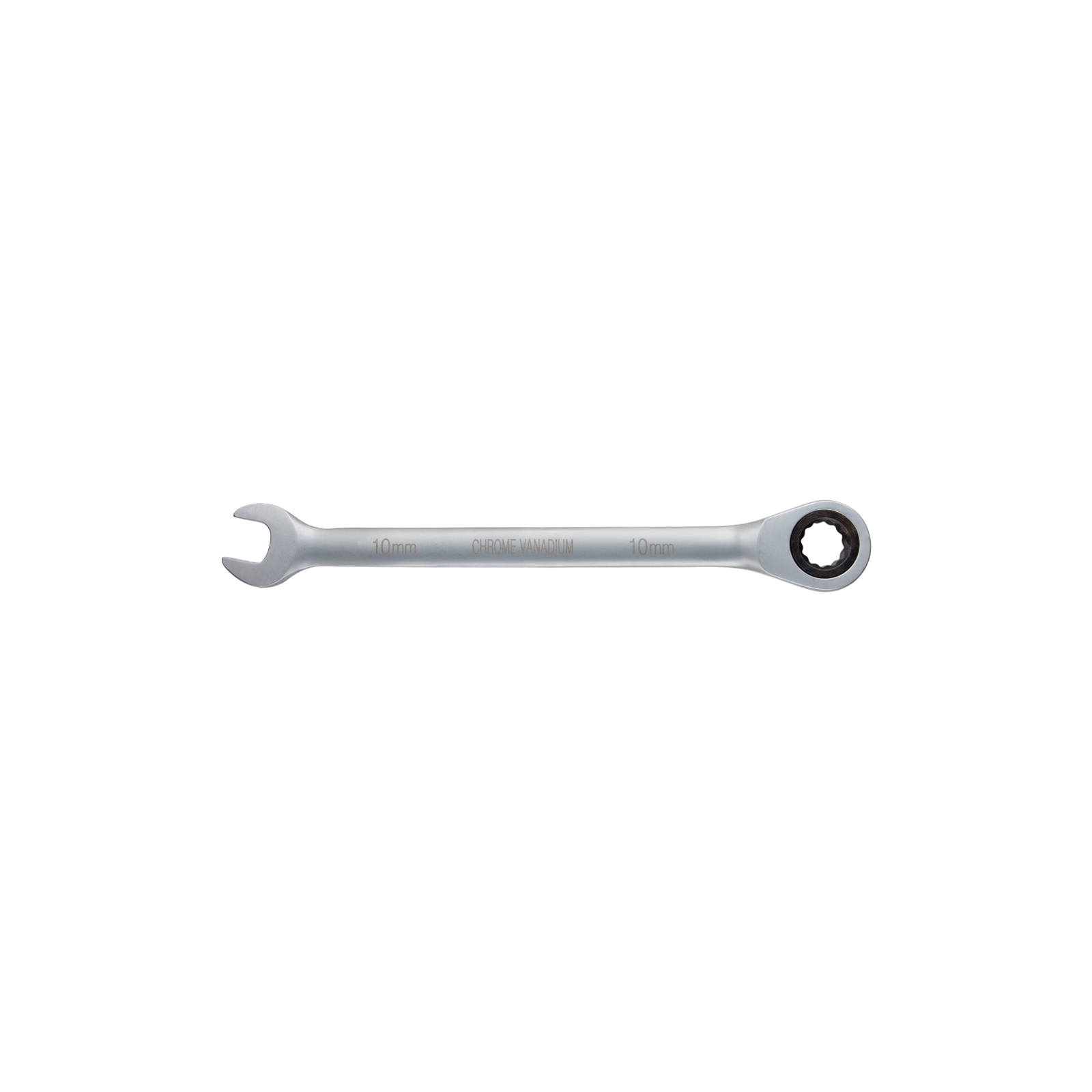 Ключ Sigma рожково-накидной с трещеткой 19мм CrV satine (6022191) изображение 2