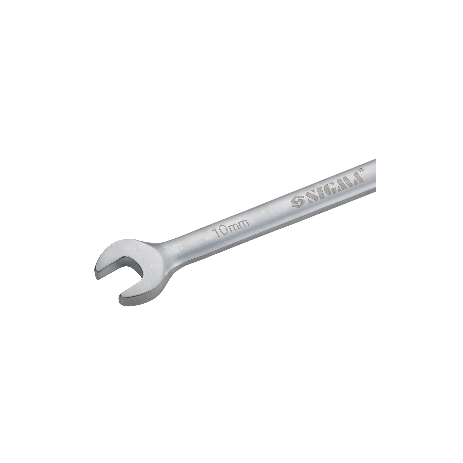 Ключ Sigma рожково-накидной с трещеткой 12мм CrV satine (6022121) изображение 4