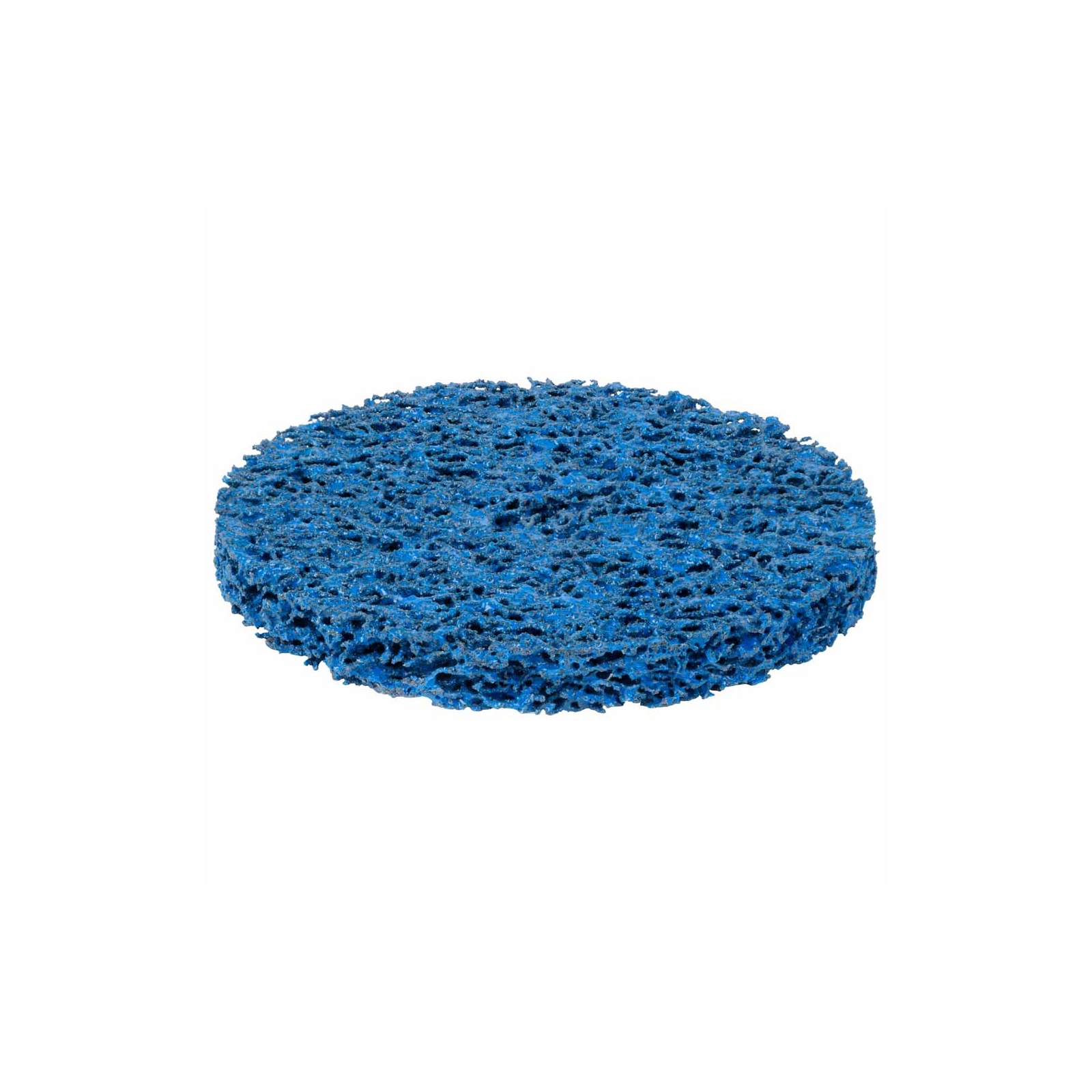 Круг зачистной Sigma из нетканого абразива (коралл) 100мм без держателя синий средняя жесткость (9175741) изображение 2