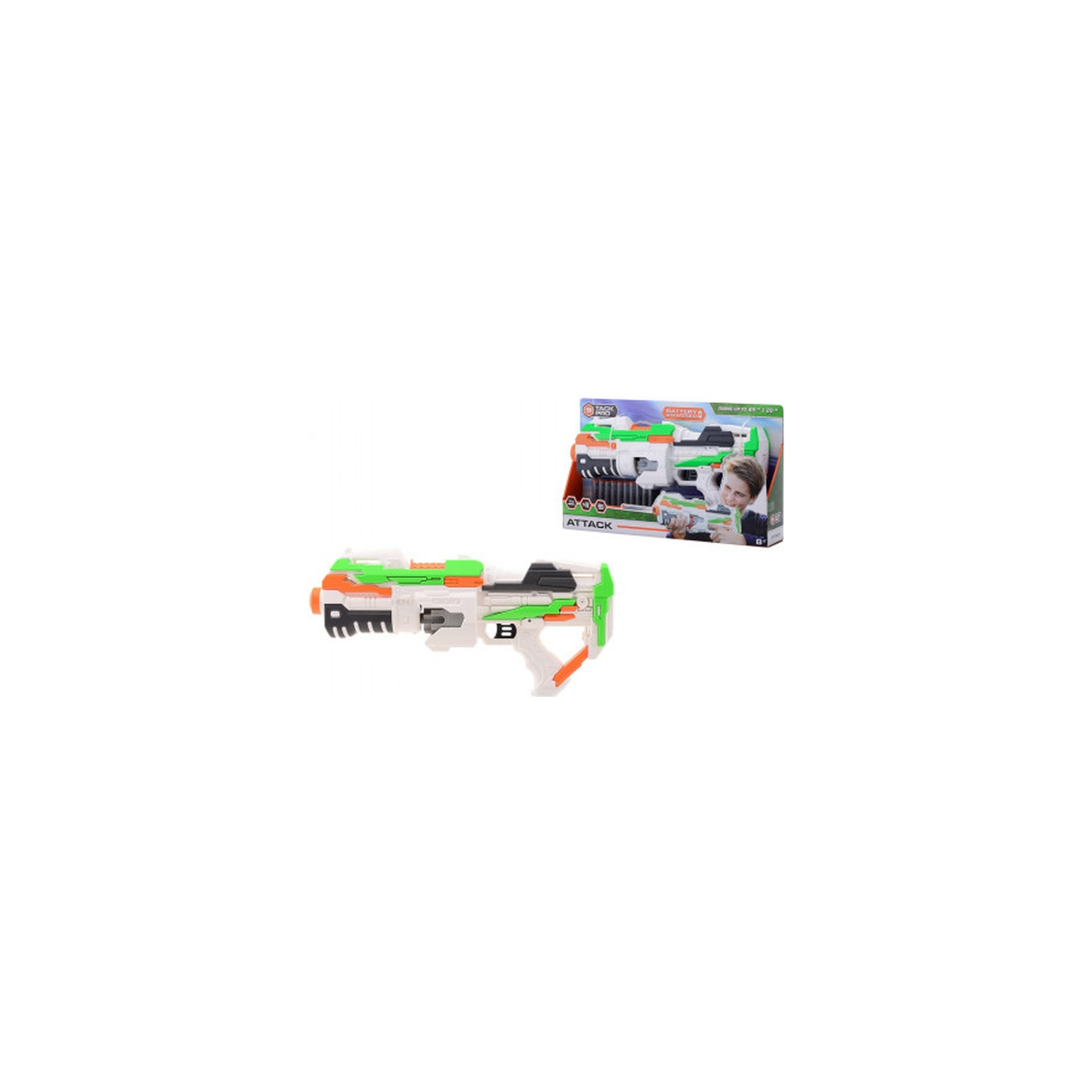 Игрушечное оружие Tack Pro Бластер Attack (6337448) изображение 2