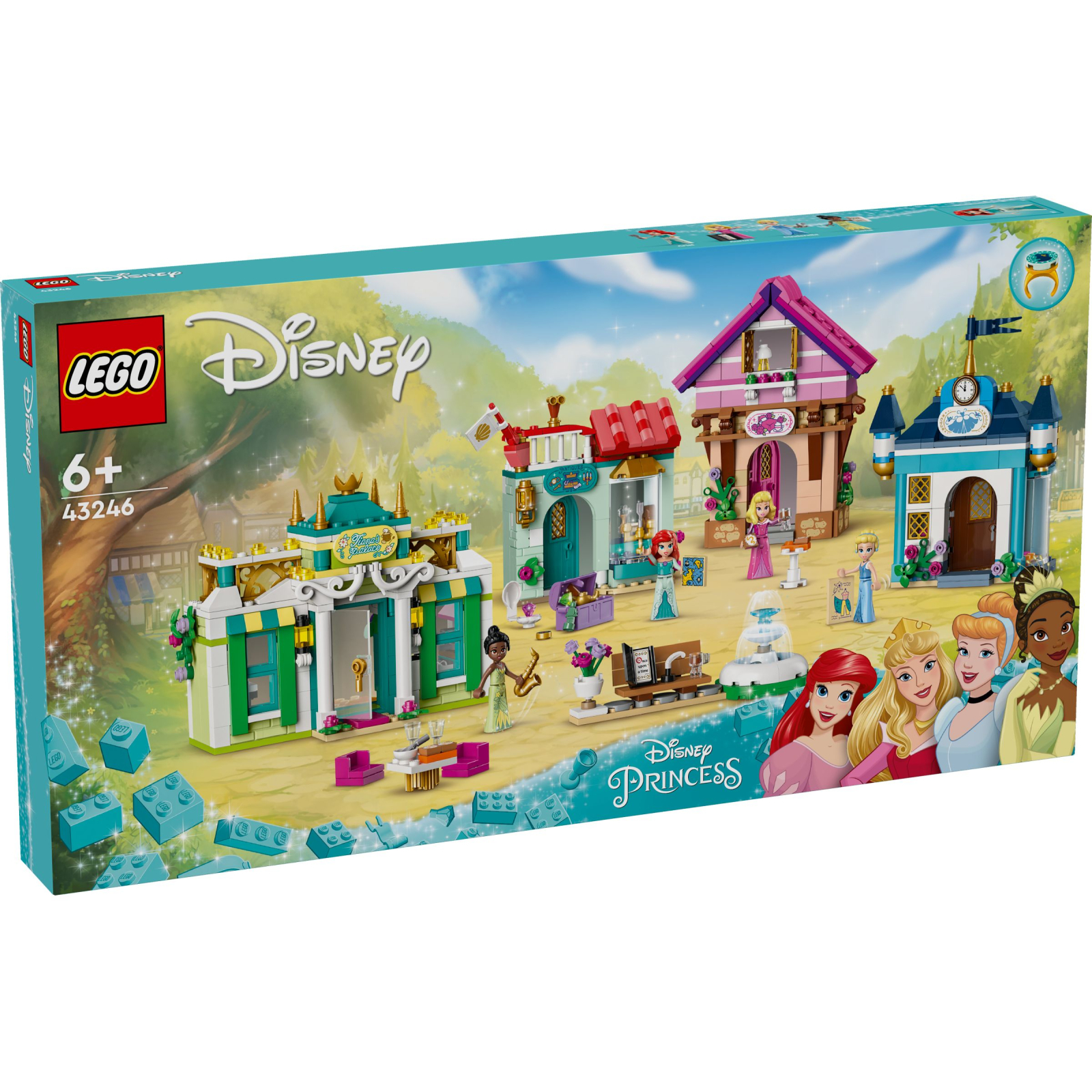 Конструктор LEGO Disney Приключение диснеевской принцессы на ярмарке 817 деталей (43246)