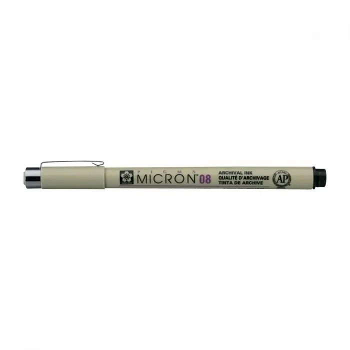 Лайнер Sakura Pigma Micron (0.8) 0,5 мм Черный (084511318335)