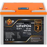 Фото - Батарея для ДБЖ Logicpower Батарея LiFePo4  12V  - 50 Ah (640Wh) (23220) 23220 (12.8V)