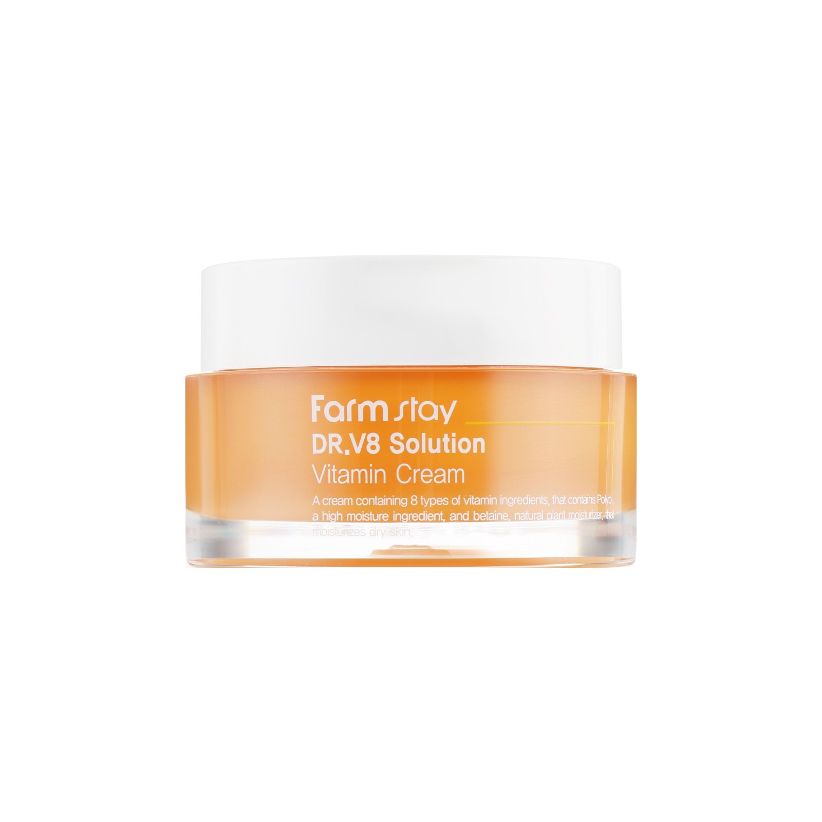 Крем для обличчя FarmStay DR.V8 Solution Vitamin Cream З вітамінами 50 мл (8809624723638)