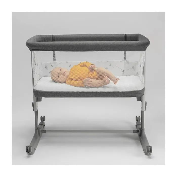 Кроватка Lionelo приставная Aurora Beige Sand (LO-AURORA BEIGE SAND) изображение 4