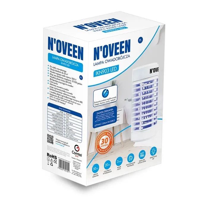 Инсектицидная лампа N'oveen IKN903 (RL074377) изображение 3
