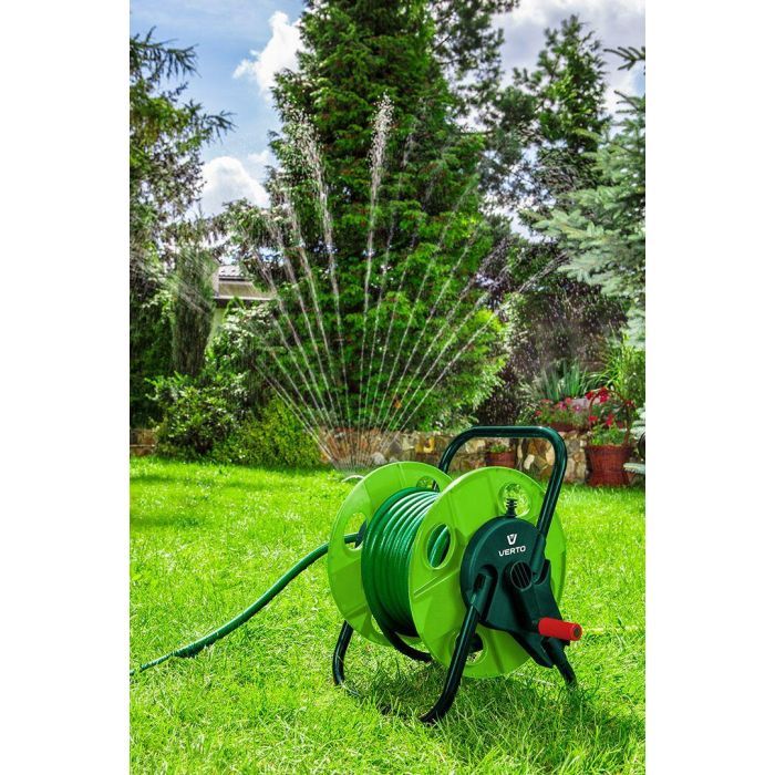 Котушка для шланга Verto котушка на підставці (15G790) зображення 3