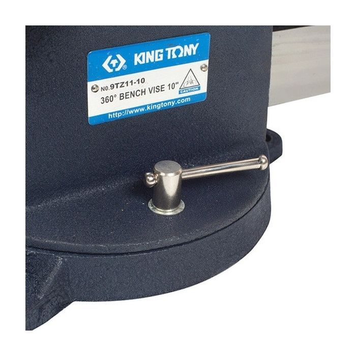 Тиски KING TONY слесарные стальные 5" (9TZ11-05) изображение 3