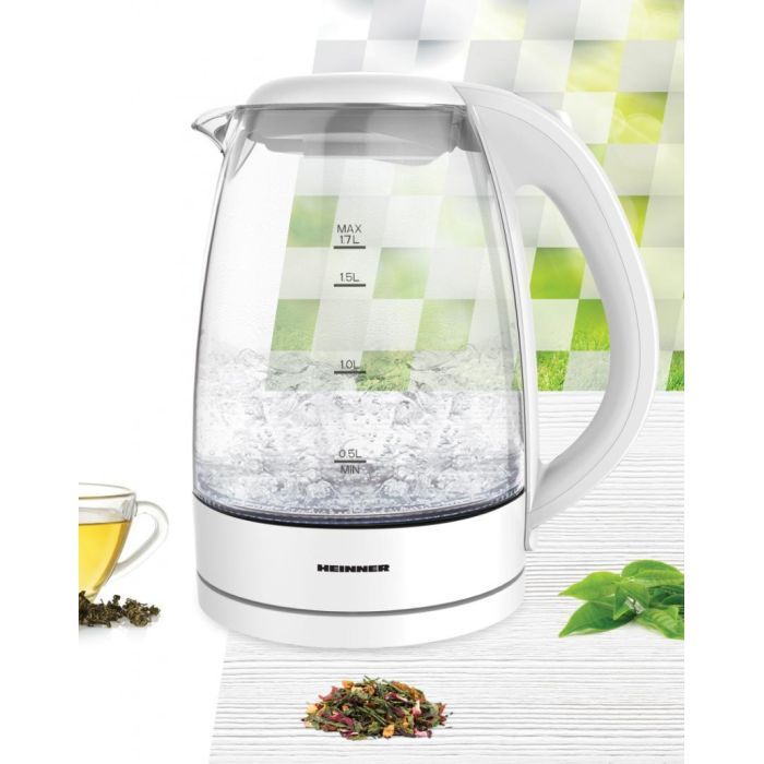 Электрочайник HEINNER HEK-2200GWH изображение 2