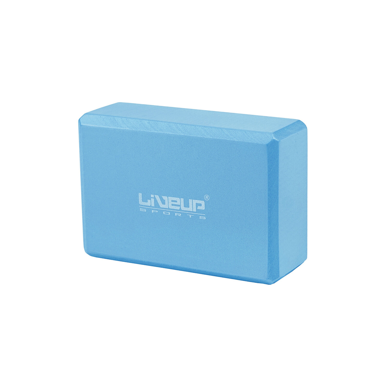 Блок для йоги LiveUp EVA Brick Уні 22,9 x 15,2 x 7,6см Фіолетовий (LS3233A-p)