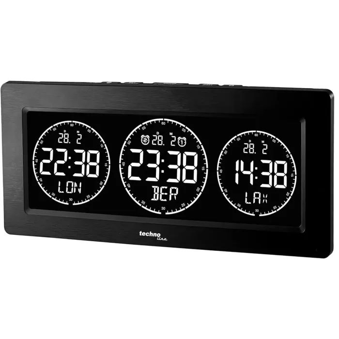 Настільний годинник Technoline WT458 Black (DAS302480) зображення 3
