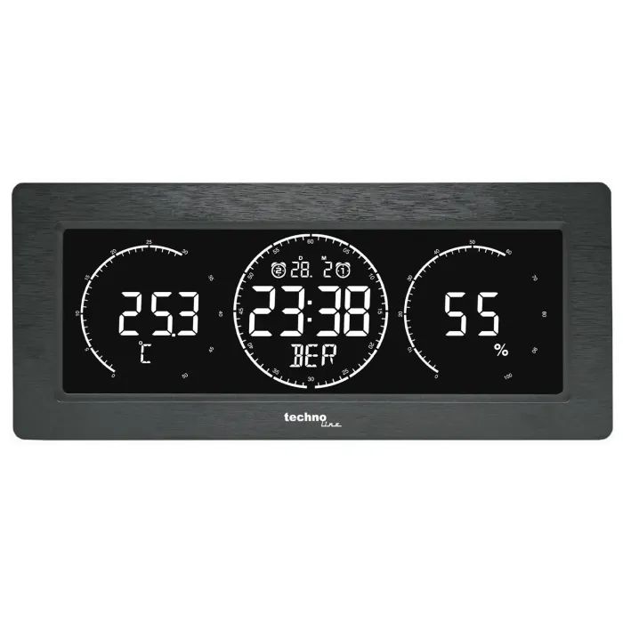 Настільний годинник Technoline WT458 Black (DAS302480) зображення 5