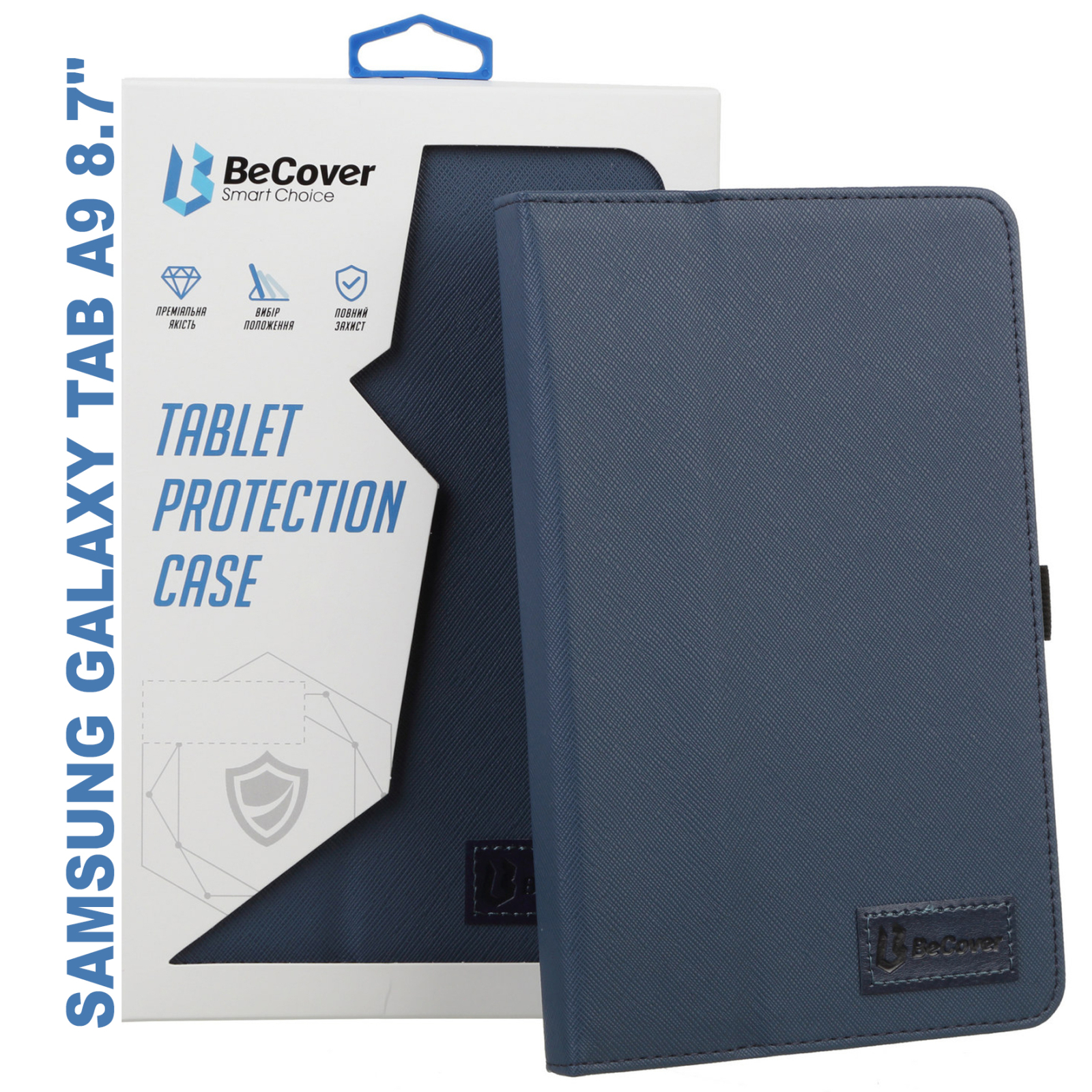 Чохол до планшета BeCover Slimbook Samsung Galaxy Tab A9 SM-X115 8.7" Black (710120)