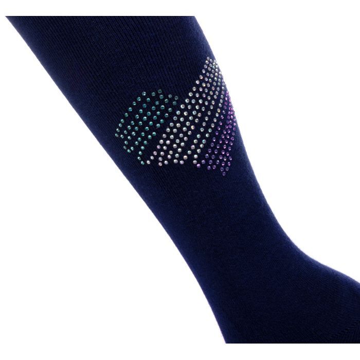 Колготки детские BNM с сердце из страз (M0C0302-2032-5G-blue) изображение 2