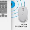 Мышка OfficePro M267G Silent Click Wireless Gray (M267G) изображение 7