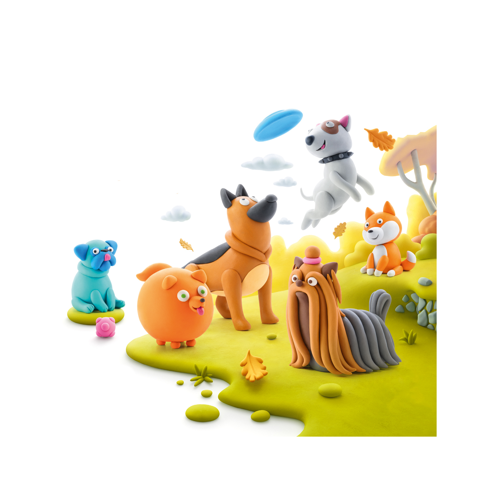 Набор для творчества Lipaka пластилина – Собачьи истории: Бультерьер (30119-UA01) изображение 5