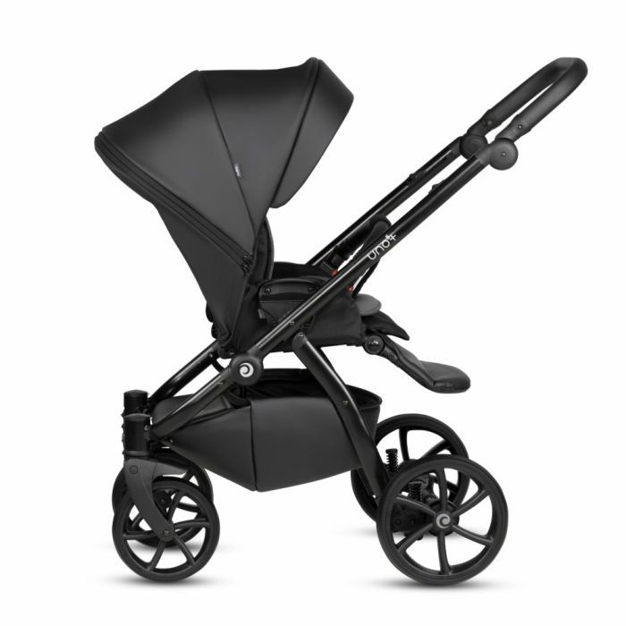 Коляска TUTIS Uno5 plus LEATHER COLLECTION Black Sesame (1402168) изображение 5