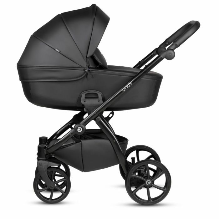 Коляска TUTIS Uno5 plus LEATHER COLLECTION Black Sesame (1402168) изображение 6