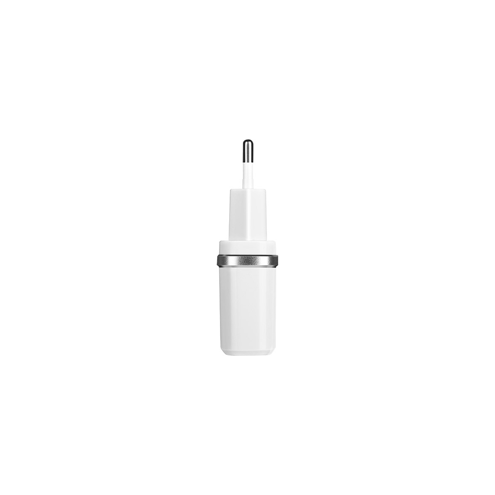Зарядний пристрій HOCO C12 Smart dual USB (Micro cable)charger set White (6957531047773) зображення 5