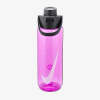Пляшка для води Nike TR Renew Recharge Chug Bottle 24 OZ рожевий, чорний, білий 709 мл N.100.7636.644.24 (887791733290) зображення 3