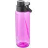 Пляшка для води Nike TR Renew Recharge Chug Bottle 24 OZ рожевий, чорний, білий 709 мл N.100.7636.644.24 (887791733290)