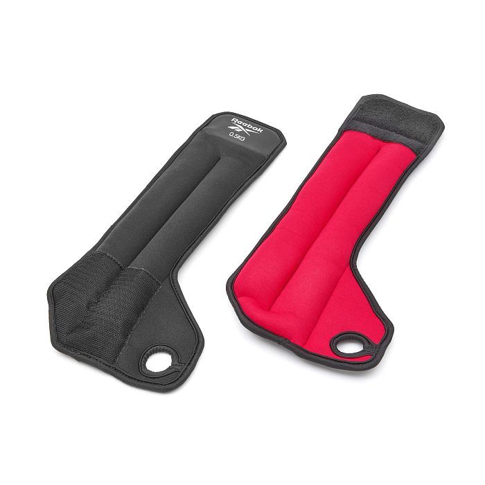 Утяжелитель Reebok Wrist Weights чорний, червоний RAWT-11211 1.0 кг (885652020558) изображение 2