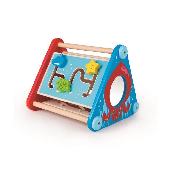 Развивающая игрушка Hape деревянный бизибокс 5 в 1 (E0434) изображение 2