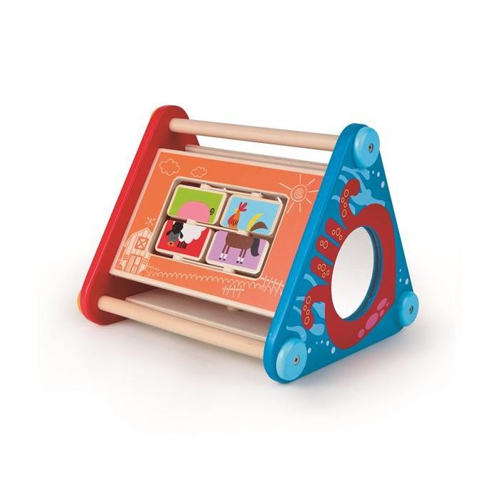 Развивающая игрушка Hape деревянный бизибокс 5 в 1 (E0434) изображение 3