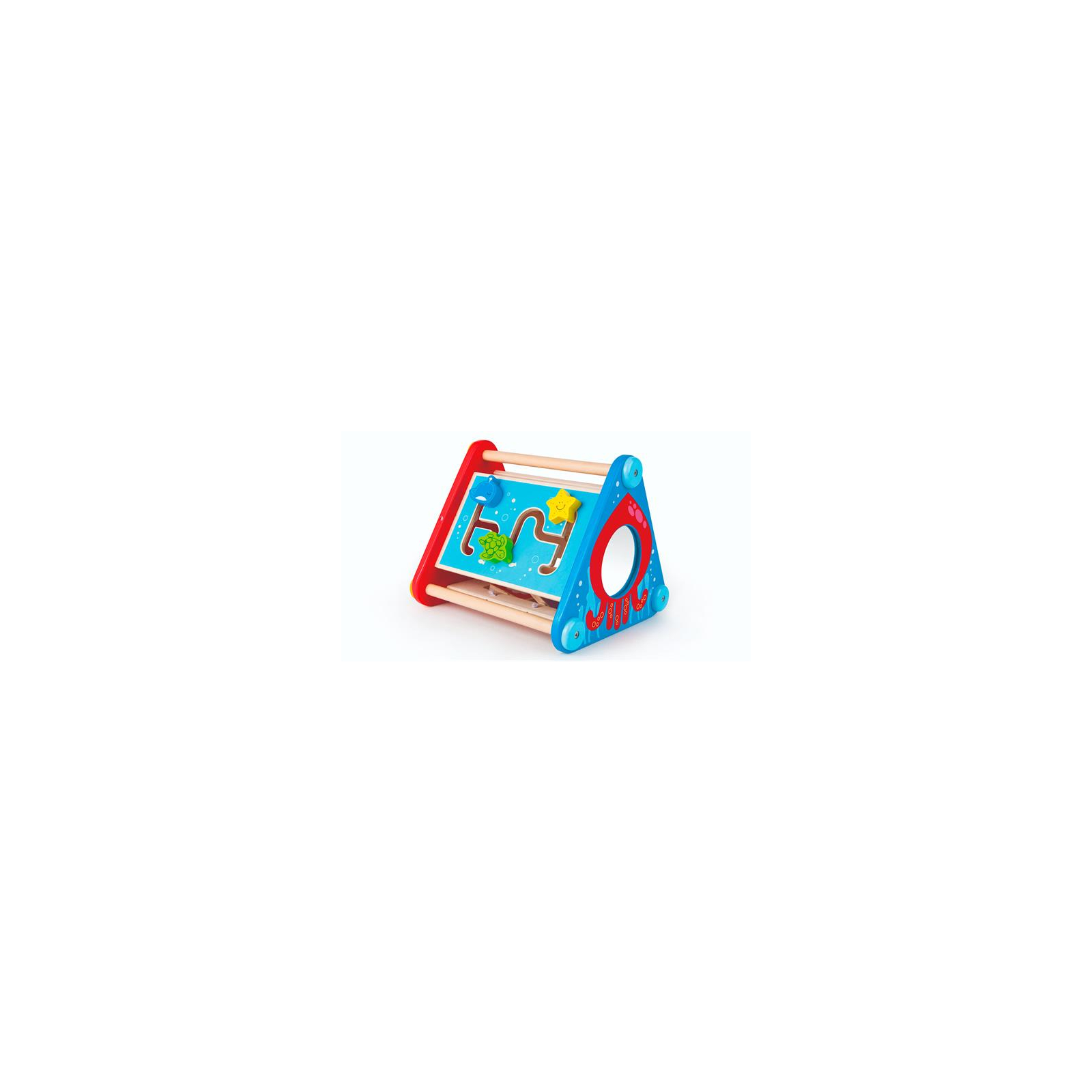Развивающая игрушка Hape деревянный бизибокс 5 в 1 (E0434) изображение 7