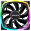 Кулер для корпуса MONTECH AX140 PWM BLACK изображение 2