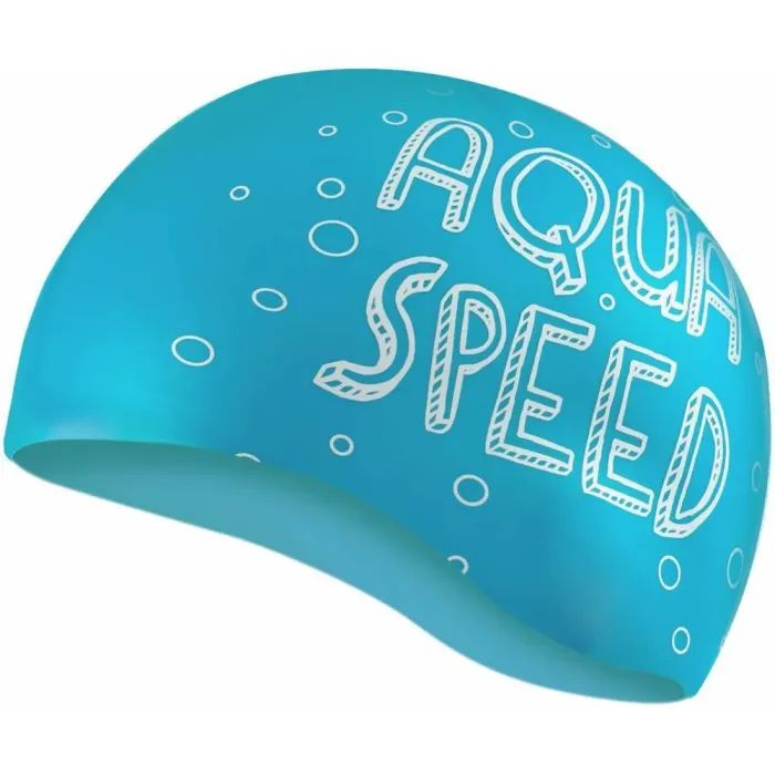 Шапка для плавания Aqua Speed Kiddie 142-Shark 1783 синій Діт OSFM (5908217617835) изображение 2