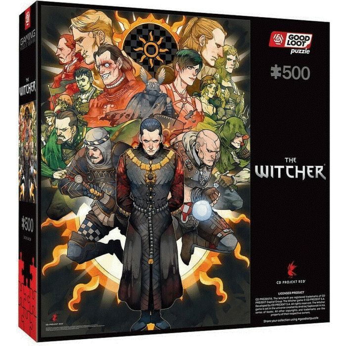 Пазл GoodLoot Witcher Nilfgaard 500 елементів (5908305244936)