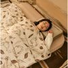 Спальный мешок Naturehike MT180 CNH22SD015 лівий, бежевий з принтом (6975641886662) изображение 3