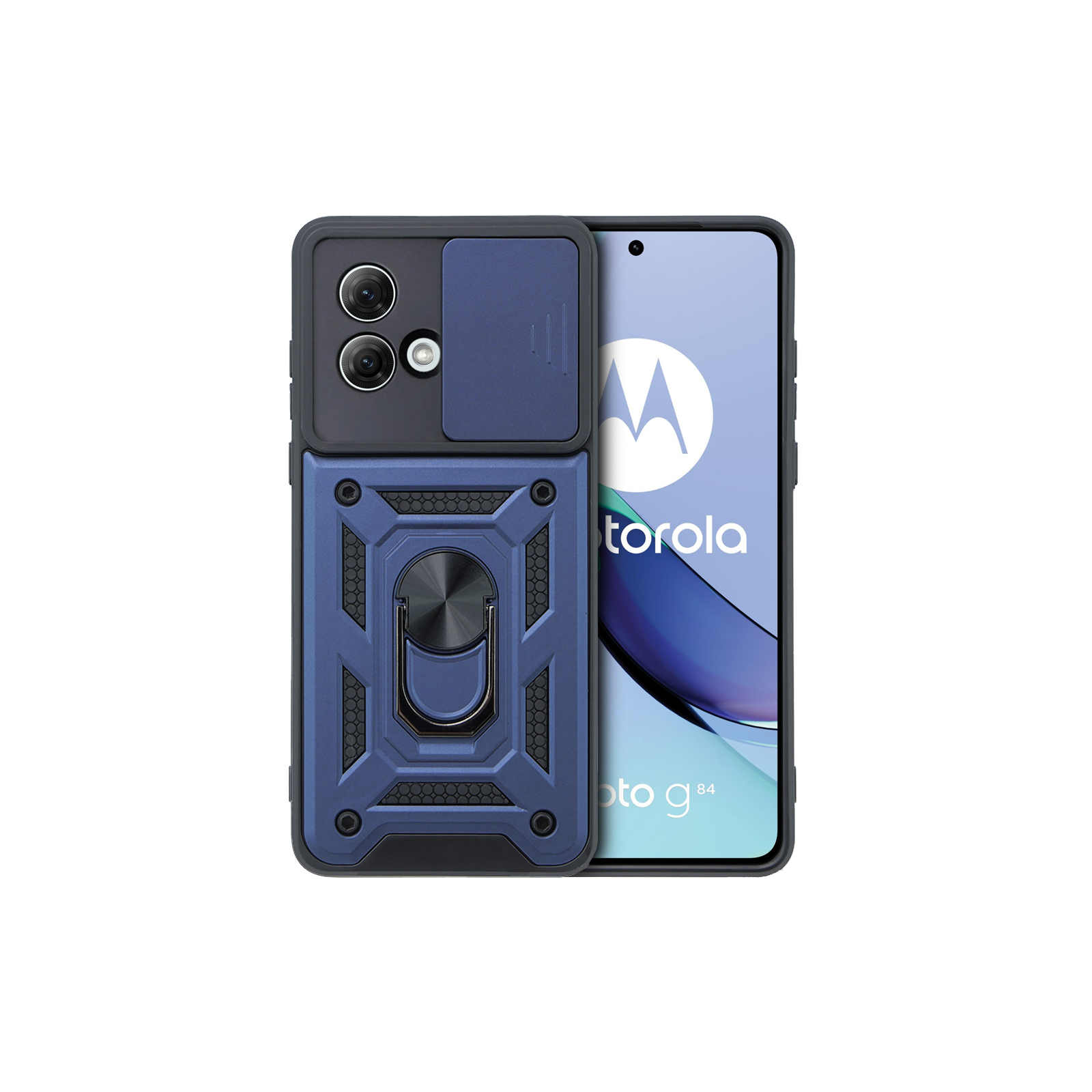 Чохол до мобільного телефона BeCover Military Motorola Moto G84 Blue (710676) зображення 8