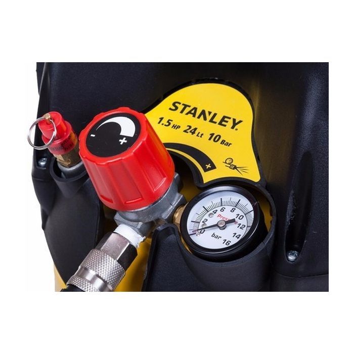 Компрессор Stanley D 200/10/24V, 180 л/мин, 1.1 кВт, 16,0 кг (D200/10/24V) изображение 4