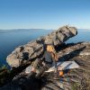 Туристический коврик Naturehike Самонадувний надлегкий одномісний CNK2300DZ013 35 мм світло-сірий (6976023926976) изображение 4
