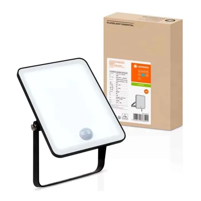 Прожектор LEDVANCE Flood ESSENTIAL SENSOR 20W 840 BK IP65 (4058075768277) изображение 5