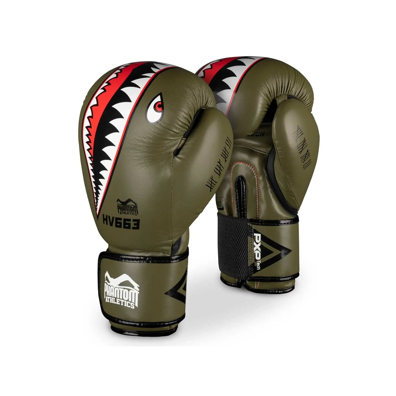 Боксерские перчатки Phantom Fight Squad Army 16 унцій (PHBG2217-16)
